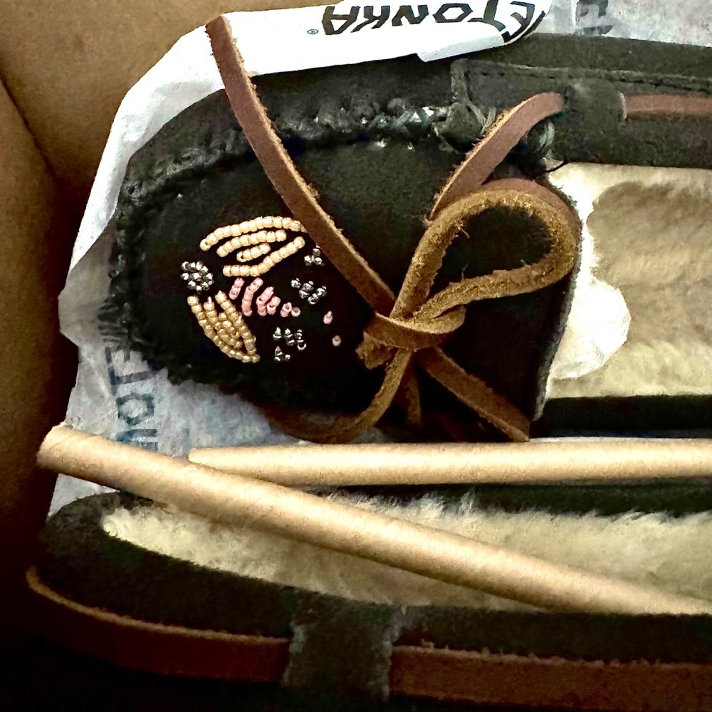 FREE PEOPLE Minnetonka for FP Ayashe Moccasins FLATS - Picture 8 of 8